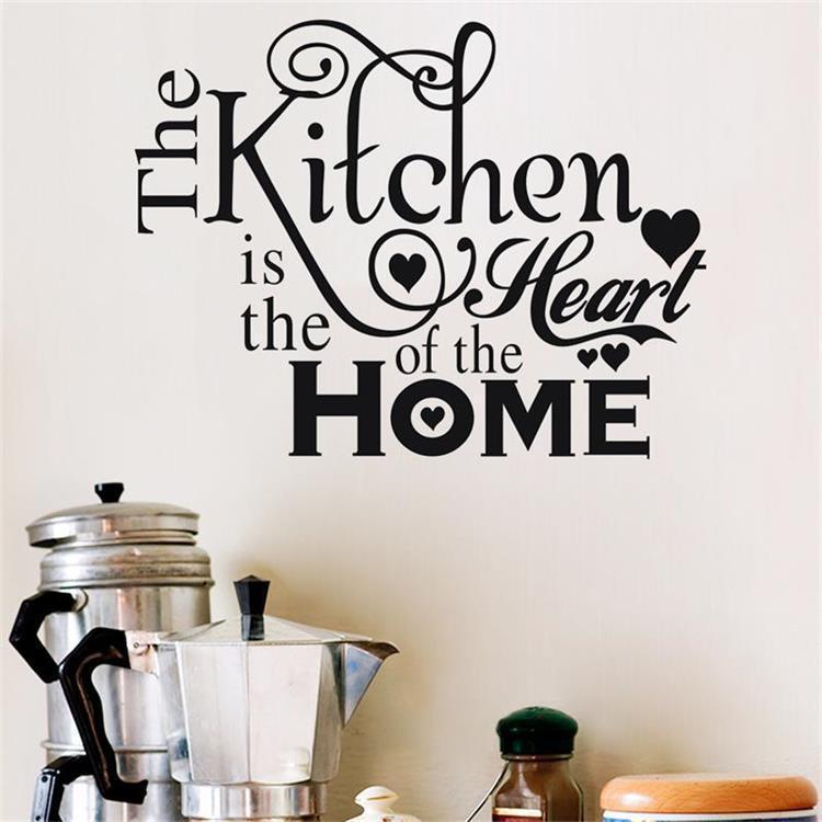 Kitchen Dining English Home Carved Wall Stickers