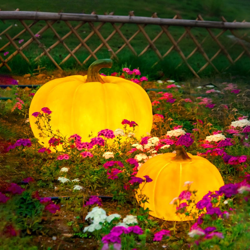 Outdoor Solar Pumpkin Lights Rural Farm Creative Luminous Landscape