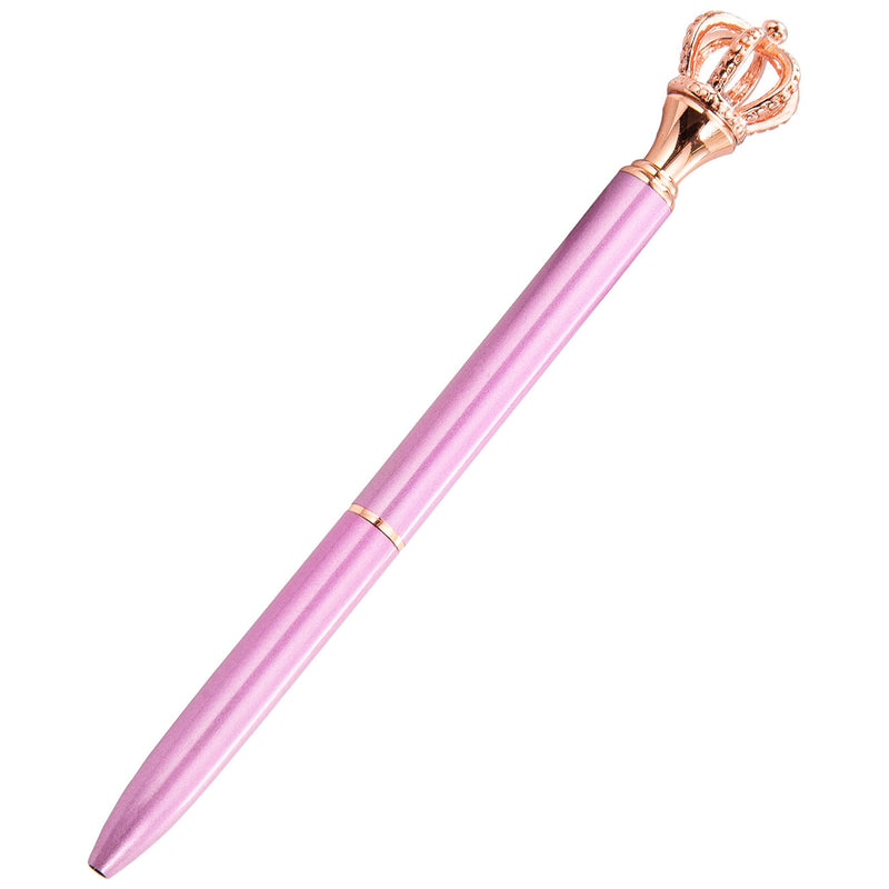 Crown Band Diamond Metal Ballpoint Pen Scepter Metal