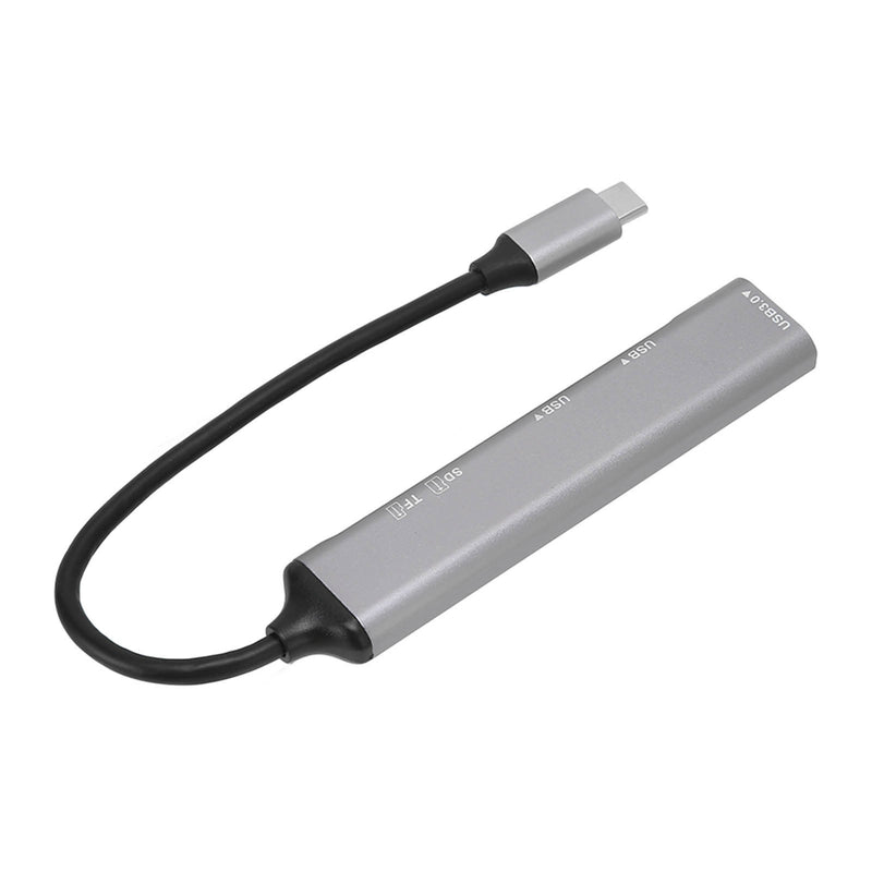 USB C Hub 5 in 1 Plug and Play Type C Hub Metal Electronics