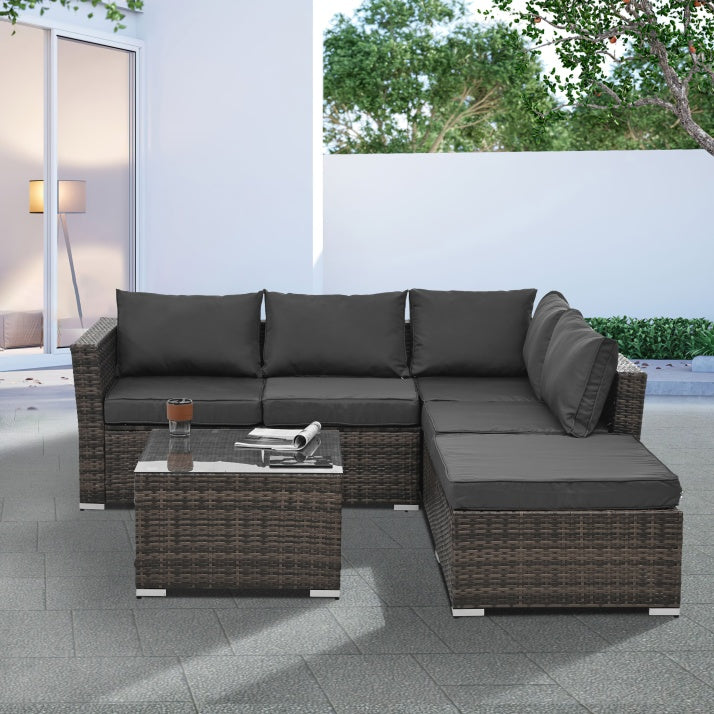 Patio Furniture, Outdoor Furniture, Seasonal PE Wicker Furniture,