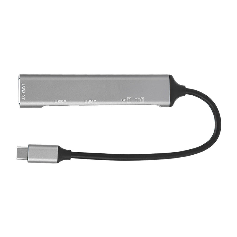 USB C Hub 5 in 1 Plug and Play Type C Hub Metal Electronics