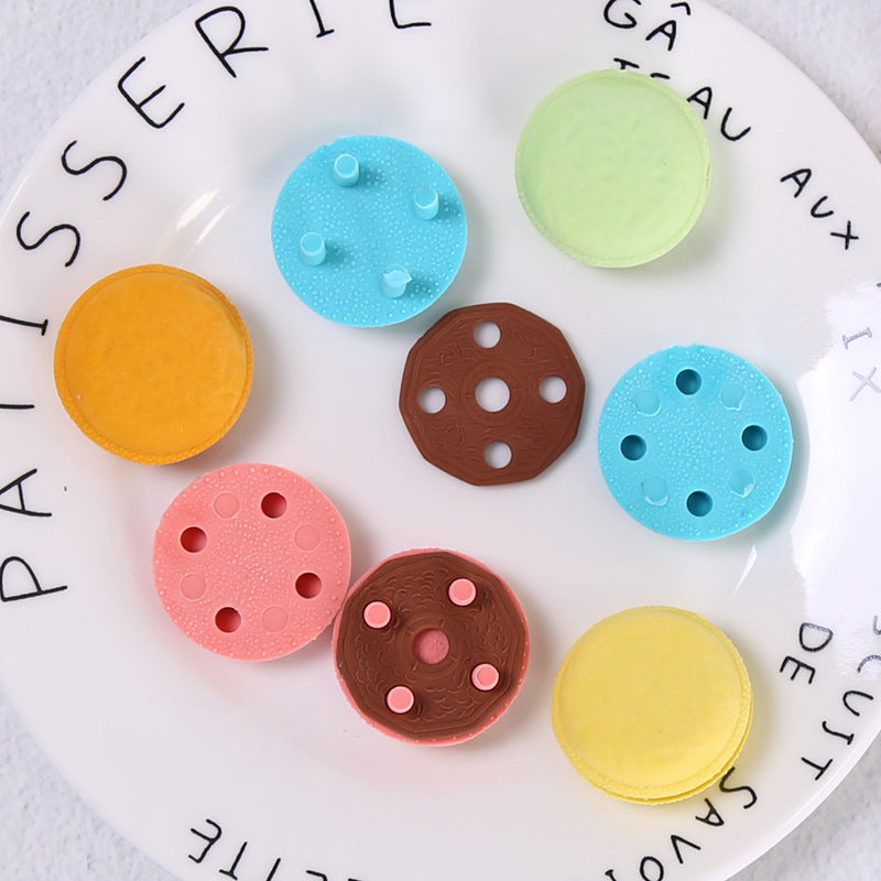 New student creative simple macaron eraser