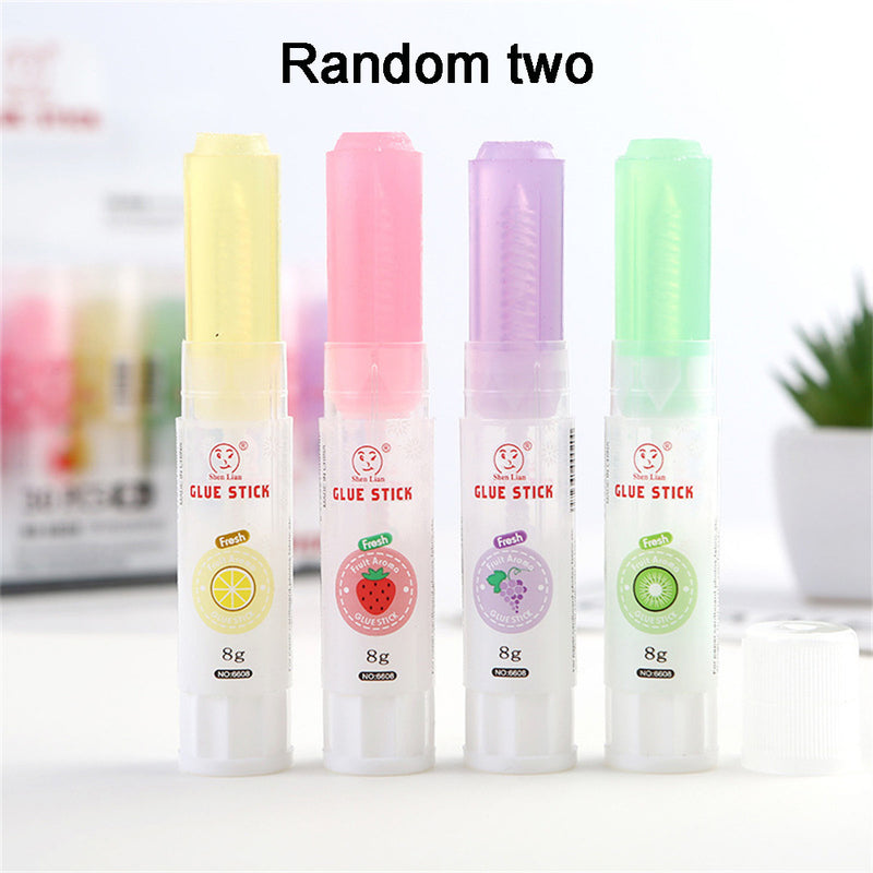 Jelly Color Fruit Fragrance Student Handmade Solid Glue