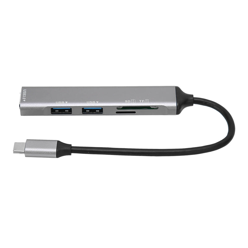 USB C Hub 5 in 1 Plug and Play Type C Hub Metal Electronics