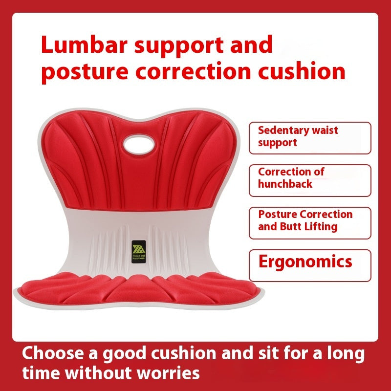 Waist Support And Posture Correction Cushion Ergonomic