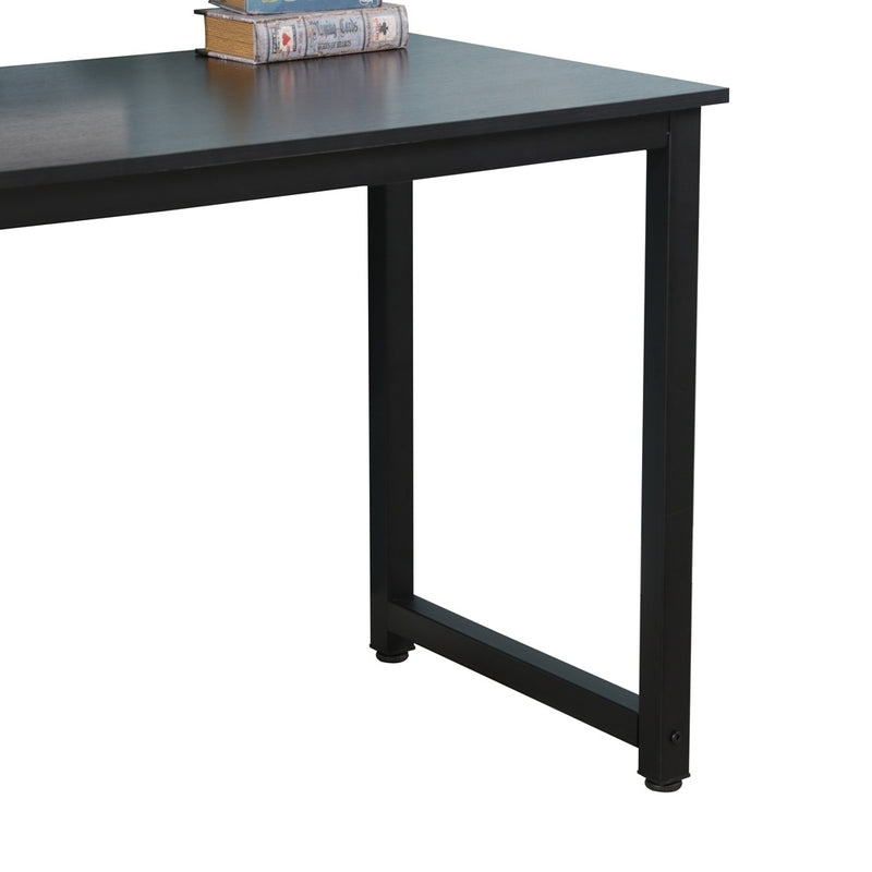 Simple wooden Office furniture Computer Table Black