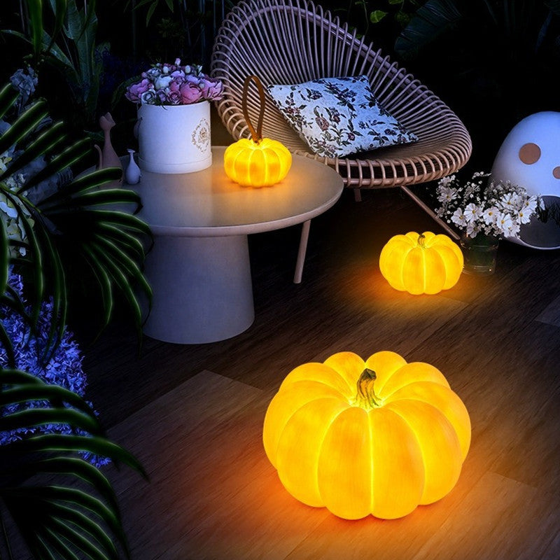 Outdoor Solar Pumpkin Lights Rural Farm Creative Luminous Landscape