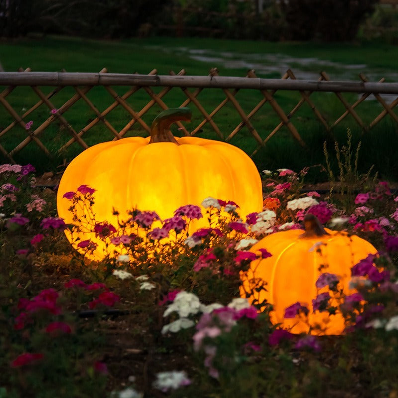 Outdoor Solar Pumpkin Lights Rural Farm Creative Luminous Landscape