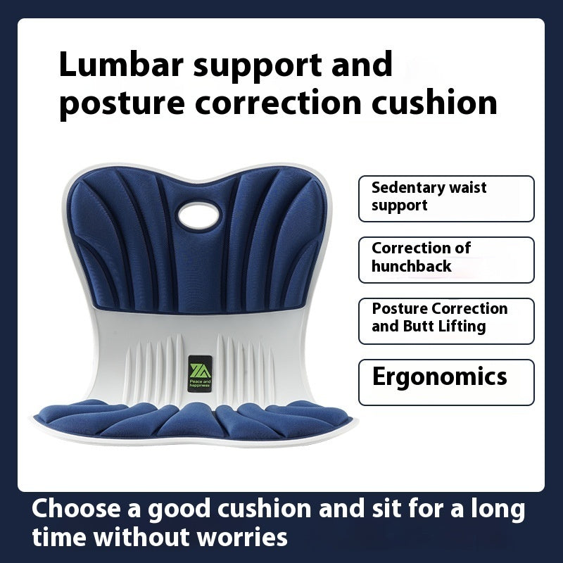 Waist Support And Posture Correction Cushion Ergonomic