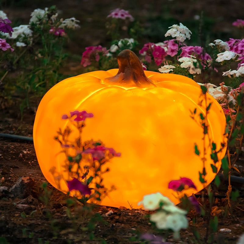 Outdoor Solar Pumpkin Lights Rural Farm Creative Luminous Landscape